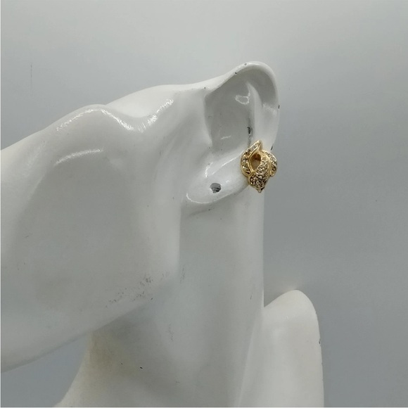 Dior Gold and Silver Women's Earrings - Picture 8 of 9